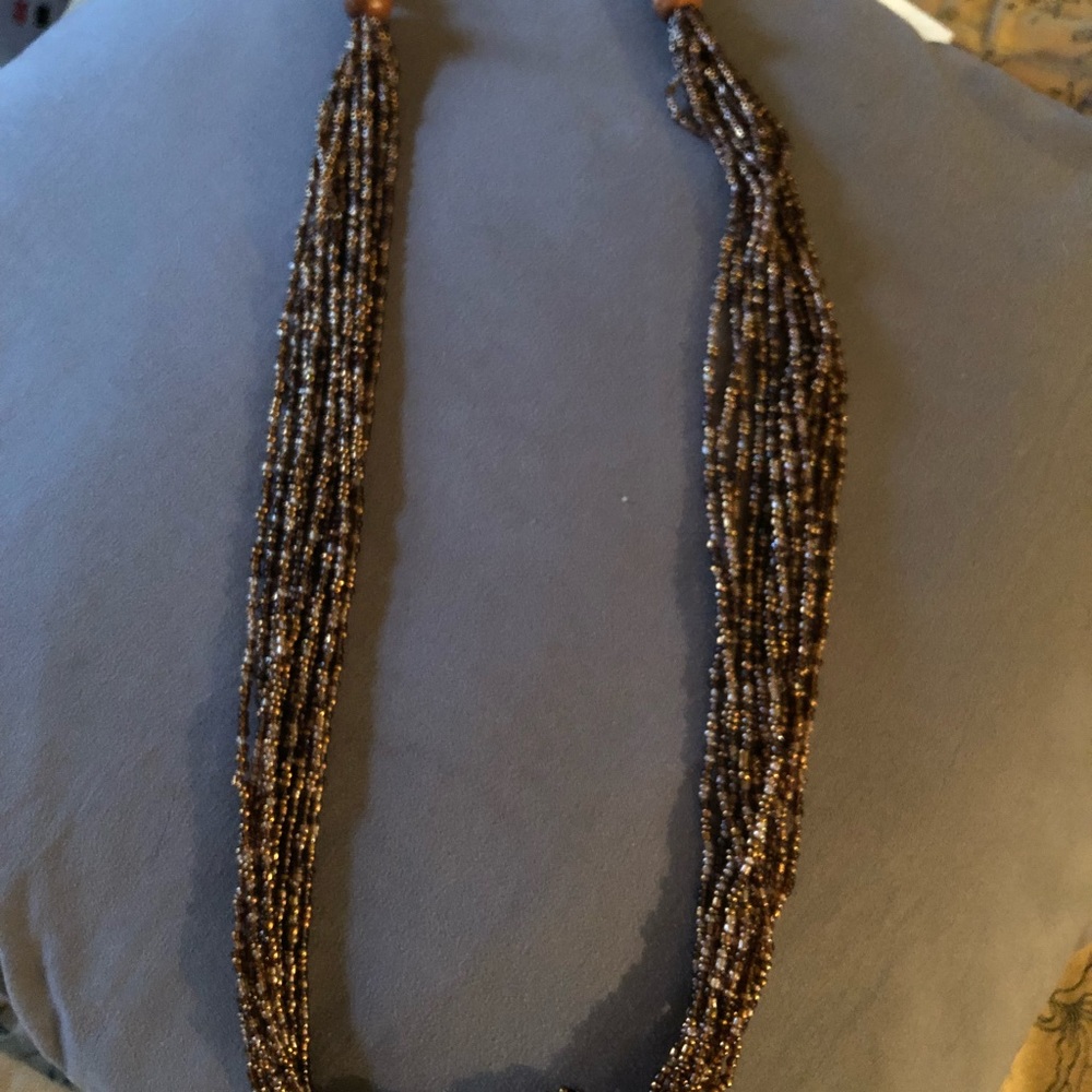 Beautiful brown necklace
